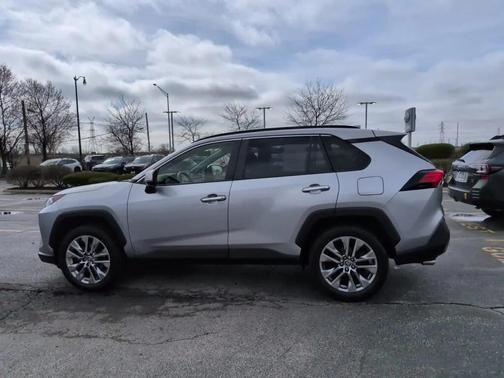 Silver 2020 Toyota RAV4 Limited