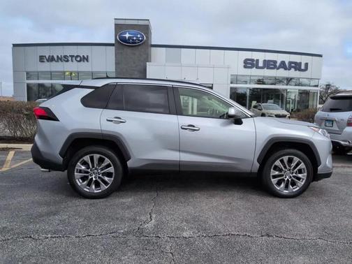 Silver 2020 Toyota RAV4 Limited
