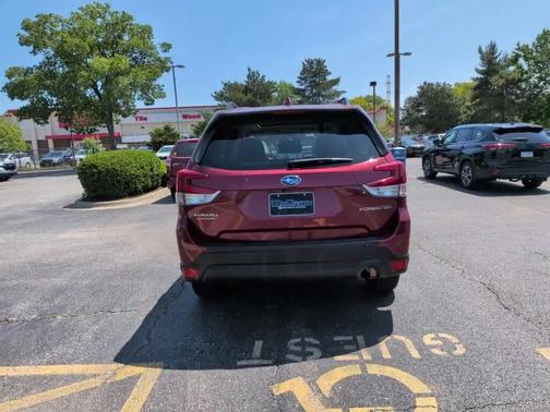 Red 2021 Subaru Forester Premium