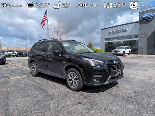 Crystal Black Silica 2024 Subaru Forester Premium
