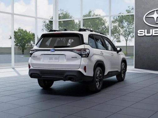 Crystal White Pearl 2026 Subaru Forester Hybrid Premium