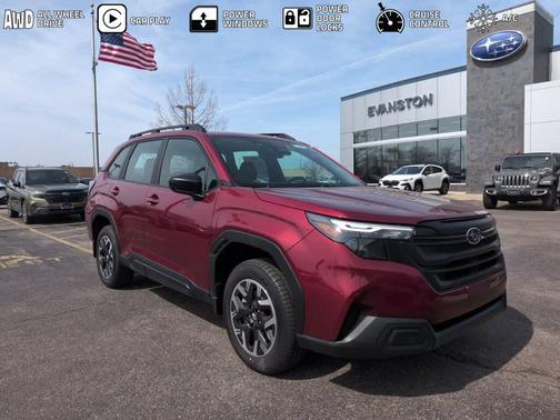 Crimson Red Pearl 2026 Subaru Forester Base