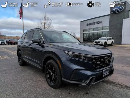 Canyon River Blue Metallic 2024 Honda CR-V Hybrid Sport AWD SUV