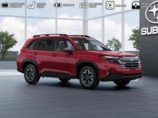 Crimson Red Pearl 2026 Subaru Forester Premium