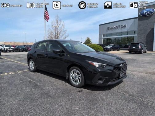 Crystal Black Silica 2024 Subaru Impreza Base