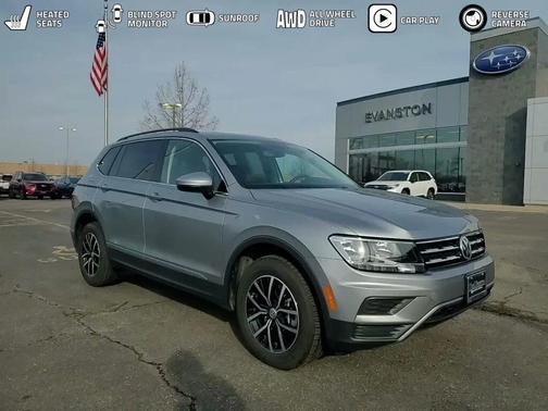 Silver Metallic 2021 Volkswagen Tiguan 2.0T SE 4MOTION