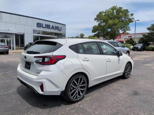 Crystal White Pearl 2024 Subaru Impreza Sport
