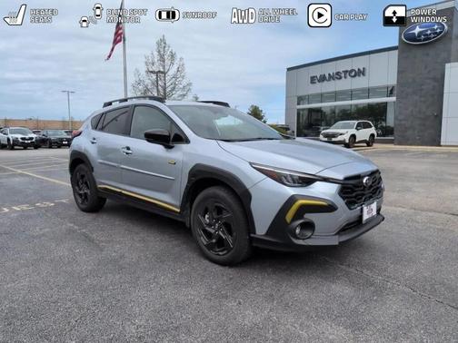 Ice Silver Metallic 2025 Subaru Crosstrek Sport