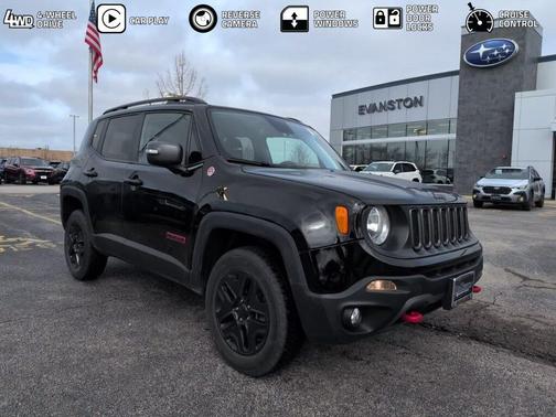 Black 2018 Jeep Renegade Trailhawk