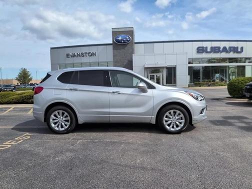 Galaxy Silver Metallic 2017 Buick Envision Essence