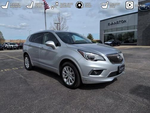 Galaxy Silver Metallic 2017 Buick Envision Essence