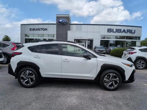 Crystal White Pearl 2024 Subaru Crosstrek Premium