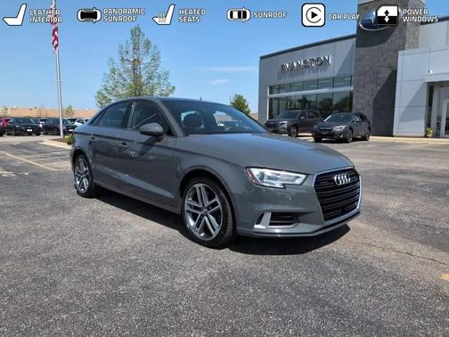 Nano Gray Metallic 2019 Audi A3 2.0T Premium