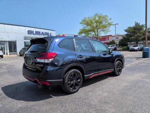 Dark Blue Pearl 2022 Subaru Forester Sport