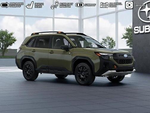 Autumn Green Metallic 2026 Subaru Forester Wilderness
