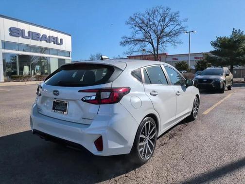 Crystal White Pearl 2024 Subaru Impreza Sport