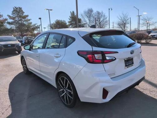 Crystal White Pearl 2024 Subaru Impreza Sport