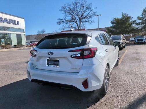 Crystal White Pearl 2024 Subaru Impreza Sport