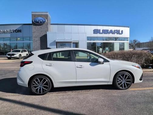 Crystal White Pearl 2024 Subaru Impreza Sport