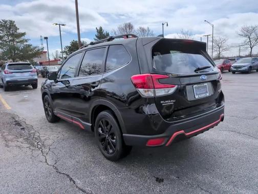 Crystal Black Silica 2024 Subaru Forester Sport