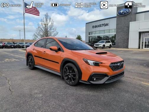 Solar Orange Pearl 2023 Subaru WRX Premium