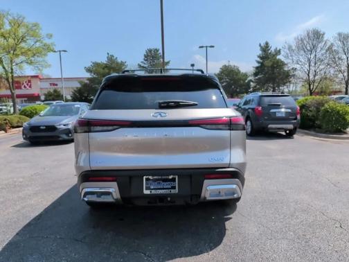 Warm Titanium/Black Obsidian 2022 INFINITI QX60 AUTOGRAPH