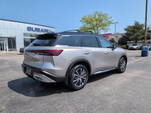 Warm Titanium/Black Obsidian 2022 INFINITI QX60 AUTOGRAPH