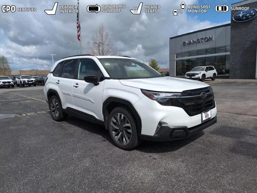 Crystal White Pearl 2026 Subaru Forester Touring