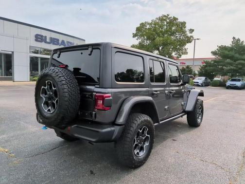 Granite Crystal Metallic Clearcoat 2023 Jeep Wrangler 4xe Rubicon