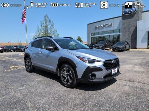 Ice Silver Metallic 2025 Subaru Crosstrek Premium