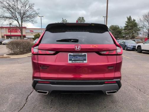 Radiant Red Metallic 2026 Honda CR-V Hybrid Sport Touring AWD