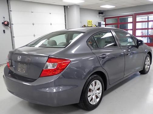 Polished Metal Metallic 2012 Honda Civic LX