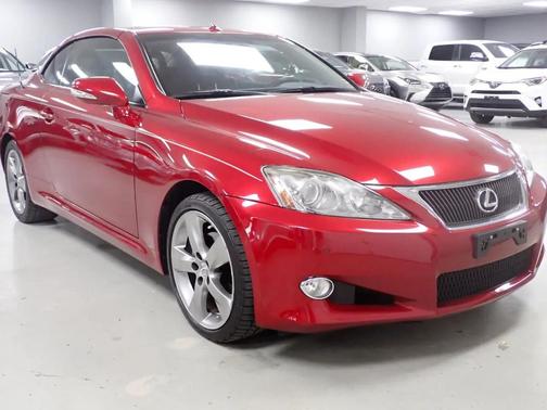 Red 2010 Lexus IS 250C Base