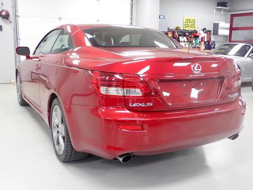 Red 2010 Lexus IS 250C Base