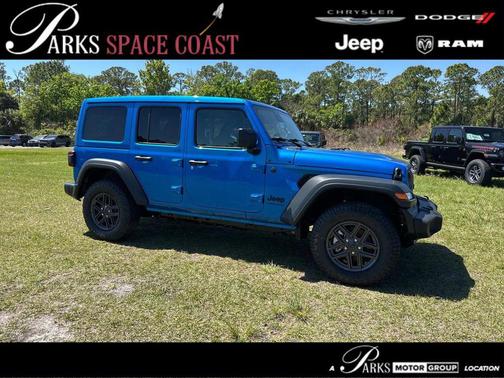 Hydro Blue Pearlcoat 2026 Jeep Wrangler Sport S