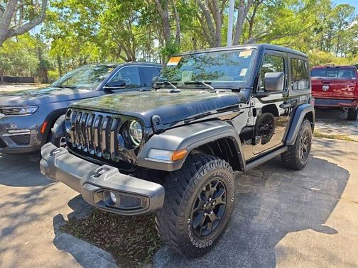 Black Clearcoat 2022 Jeep Wrangler Willys
