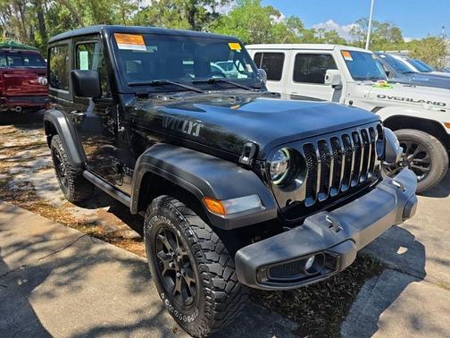 Black Clearcoat 2022 Jeep Wrangler Willys