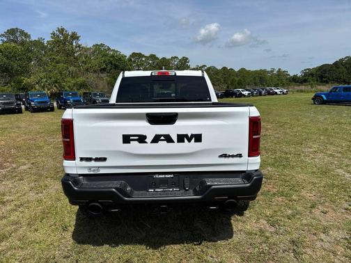 Bright White Clearcoat 2026 RAM 1500 RHO Crew Cab 4x4 5'7' Box