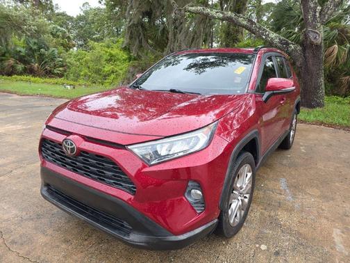 Ruby Flare Pearl 2021 Toyota RAV4 XLE Premium