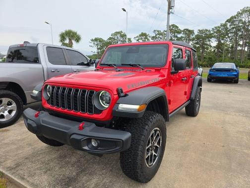 Firecracker Red Clearcoat 2026 Jeep Wrangler Rubicon