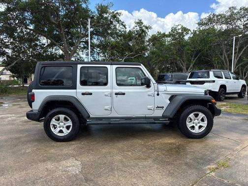 Silver Zynith Clearcoat 2023 Jeep Wrangler Sport S
