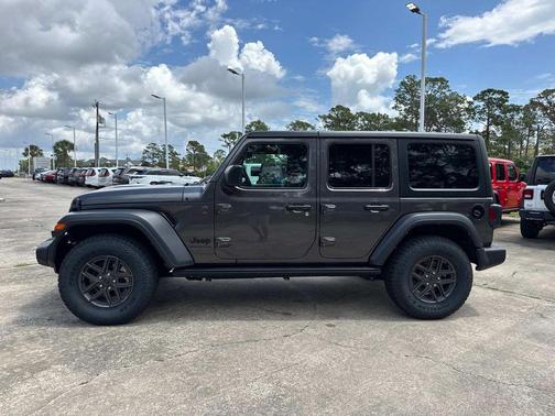 Granite Crystal Metallic Clearcoat 2024 Jeep Wrangler Sport S