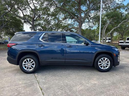 Blue Metallic 2023 Chevrolet Traverse LS