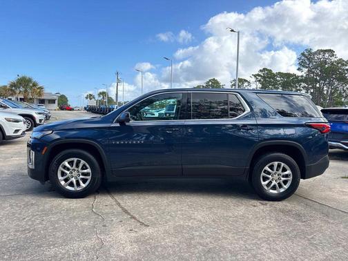 Blue Metallic 2023 Chevrolet Traverse LS