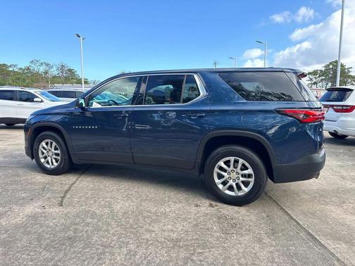 Blue Metallic 2023 Chevrolet Traverse LS