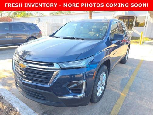 Blue Metallic 2023 Chevrolet Traverse LS