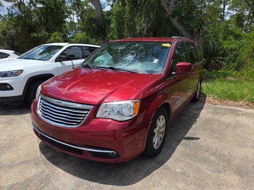 Deep Cherry Red Crystal Pearlcoat 2015 Chrysler Town & Country Touring