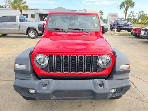 Firecracker Red Clearcoat 2024 Jeep Wrangler Sport S
