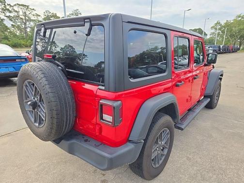 Firecracker Red Clearcoat 2024 Jeep Wrangler Sport S