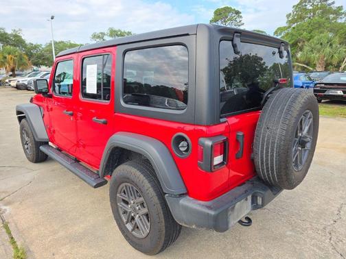 Firecracker Red Clearcoat 2024 Jeep Wrangler Sport S